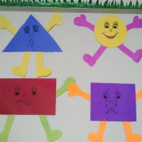 okul öncesınde kağit işler, duvar süsü ,davetiye kartları ,suluboya  çalişması (6333)