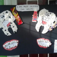 okul öncesınde kağit işler, duvar süsü ,davetiye kartları ,suluboya  çalişması (6348)