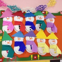 okul öncesınde kağit işler, duvar süsü ,davetiye kartları ,suluboya  çalişması (6352)