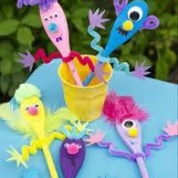 okul öncesınde kağit işler, duvar süsü ,davetiye kartları ,suluboya  çalişması (6361)