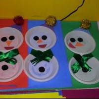 okul öncesınde kağit işler, duvar süsü ,davetiye kartları ,suluboya  çalişması (6366)