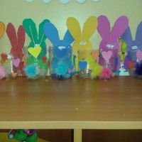 okul öncesınde kağit işler, duvar süsü ,davetiye kartları ,suluboya  çalişması (6381)