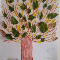 okul öncesınde kağit işler, duvar süsü ,davetiye kartları ,suluboya  çalişması (6385)