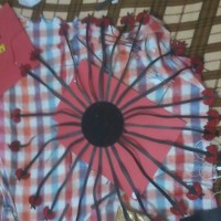 okul öncesınde kağit işler, duvar süsü ,davetiye kartları ,suluboya  çalişması (6402)