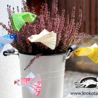 okul öncesınde kağit işler, duvar süsü ,davetiye kartları ,suluboya  çalişması (6408)