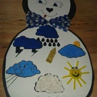 okul öncesınde kağit işler, duvar süsü ,davetiye kartları ,suluboya  çalişması (6434)