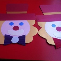 okul öncesınde kağit işler, duvar süsü ,davetiye kartları ,suluboya  çalişması (6533)