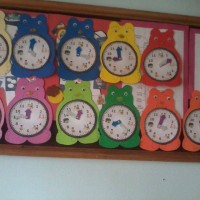 okul öncesınde kağit işler, duvar süsü ,davetiye kartları ,suluboya  çalişması (6549)