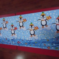 okul öncesınde kağit işler, duvar süsü ,davetiye kartları ,suluboya  çalişması (6551)