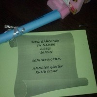 okul öncesınde kağit işler, duvar süsü ,davetiye kartları ,suluboya  çalişması (6553)