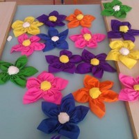 okul öncesınde kağit işler, duvar süsü ,davetiye kartları ,suluboya  çalişması (6558)