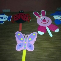 okul öncesınde kağit işler, duvar süsü ,davetiye kartları ,suluboya  çalişması (6566)