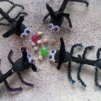 okul öncesınde kağit işler, duvar süsü ,davetiye kartları ,suluboya  çalişması (6602)