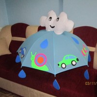 okul öncesınde kağit işler, duvar süsü ,davetiye kartları ,suluboya  çalişması (6615)