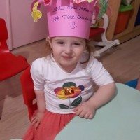 okul öncesınde kağit işler, duvar süsü ,davetiye kartları ,suluboya  çalişması (6631)