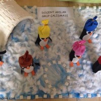 okul öncesınde kağit işler, duvar süsü ,davetiye kartları ,suluboya  çalişması (6657)