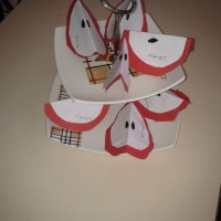 okul öncesınde kağit işler, duvar süsü ,davetiye kartları ,suluboya  çalişması (6660)