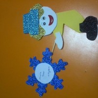 okul öncesınde kağit işler, duvar süsü ,davetiye kartları ,suluboya  çalişması (6672)