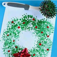 okul öncesınde kağit işler, duvar süsü ,davetiye kartları ,suluboya  çalişması (6696)