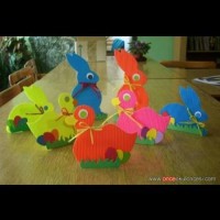 okul öncesınde kağit işler, duvar süsü ,davetiye kartları ,suluboya  çalişması (6698)