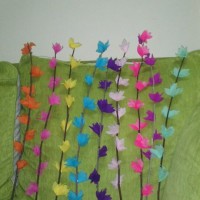 okul öncesınde kağit işler, duvar süsü ,davetiye kartları ,suluboya  çalişması (6704)