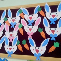 okul öncesınde kağit işler, duvar süsü ,davetiye kartları ,suluboya  çalişması (6706)