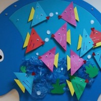 okul öncesınde kağit işler, duvar süsü ,davetiye kartları ,suluboya  çalişması (6725)