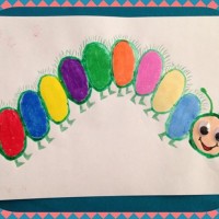 okul öncesınde kağit işler, duvar süsü ,davetiye kartları ,suluboya  çalişması (6770)