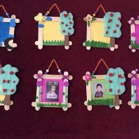 okul öncesınde kağit işler, duvar süsü ,davetiye kartları ,suluboya  çalişması (6793)