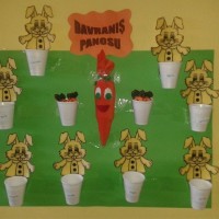 okul öncesınde kağit işler, duvar süsü ,davetiye kartları ,suluboya  çalişması (6805)