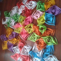 okul öncesınde kağit işler, duvar süsü ,davetiye kartları ,suluboya  çalişması (6815)