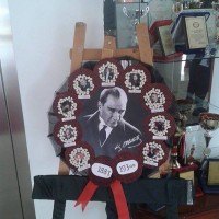 okul öncesınde kağit işler, duvar süsü ,davetiye kartları ,suluboya  çalişması (6836)