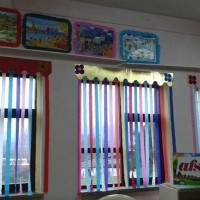 okul öncesınde kağit işler, duvar süsü ,davetiye kartları ,suluboya  çalişması (6849)