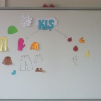 okul öncesınde kağit işler, duvar süsü ,davetiye kartları ,suluboya  çalişması (6861)