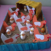 okul öncesınde kağit işler, duvar süsü ,davetiye kartları ,suluboya  çalişması (6887)