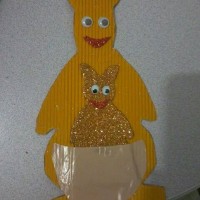 okul öncesınde kağit işler, duvar süsü ,davetiye kartları ,suluboya  çalişması (6923)