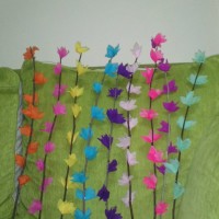 okul öncesınde kağit işler, duvar süsü ,davetiye kartları ,suluboya  çalişması (6953)