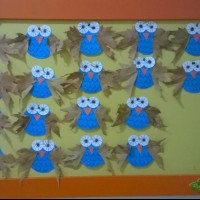 okul öncesınde kağit işler, duvar süsü ,davetiye kartları ,suluboya  çalişması (6965)