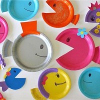 okul öncesınde kağit işler, duvar süsü ,davetiye kartları ,suluboya  çalişması (6967)