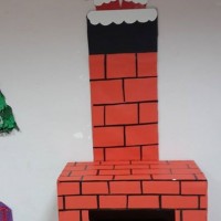 okul öncesınde kağit işler, duvar süsü ,davetiye kartları ,suluboya  çalişması (6973)