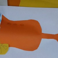 okul öncesınde kağit işler, duvar süsü ,davetiye kartları ,suluboya  çalişması (6989)