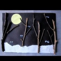 okul öncesınde kağit işler, duvar süsü ,davetiye kartları ,suluboya  çalişması (7046)