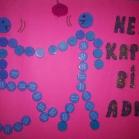 okul öncesınde sağlık haftası ,kağit işleri maske hayvanlar engelliler haftasi ,meyveler ,meslekler sayılar (1955)