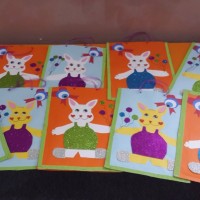 okul öncesınde sağlık haftası ,kağit işleri maske hayvanlar engelliler haftasi ,meyveler ,meslekler sayılar (1983)