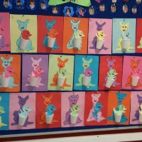 sanat etkınlığı ,boyama çalişması ,artık materyal (108)