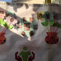 sanat etkınlığı ,boyama çalişması ,artık materyal (140)