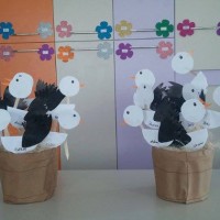 sanat etkınlığı ,boyama çalişması ,artık materyal (148)