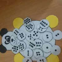 sanat etkınlığı ,boyama çalişması ,artık materyal (150)