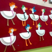 sanat etkınlığı ,boyama çalişması ,artık materyal (17)