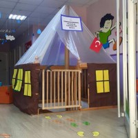 sanat etkınlığı ,boyama çalişması ,artık materyal (172)